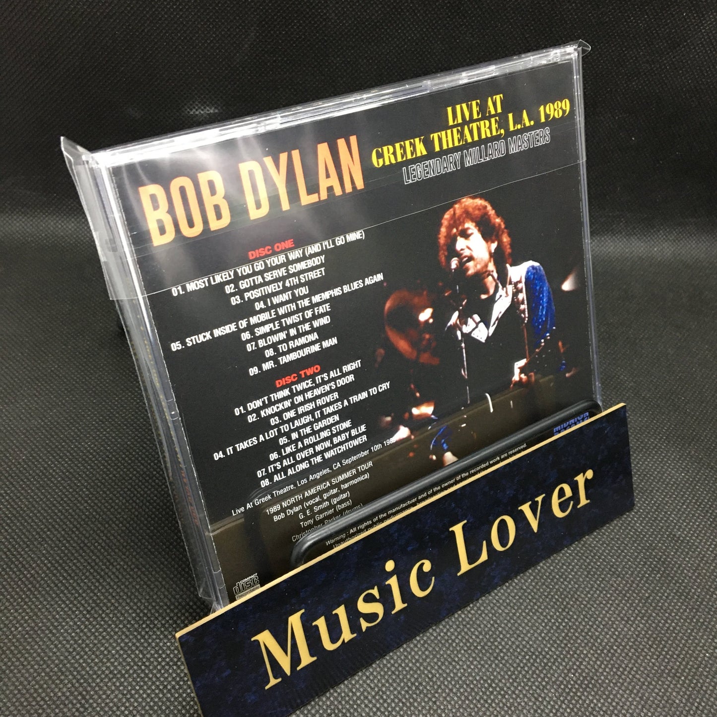 BOB DYLAN / LIVE AT GREEK THEATRE, L.A. 1989 (2CDR)