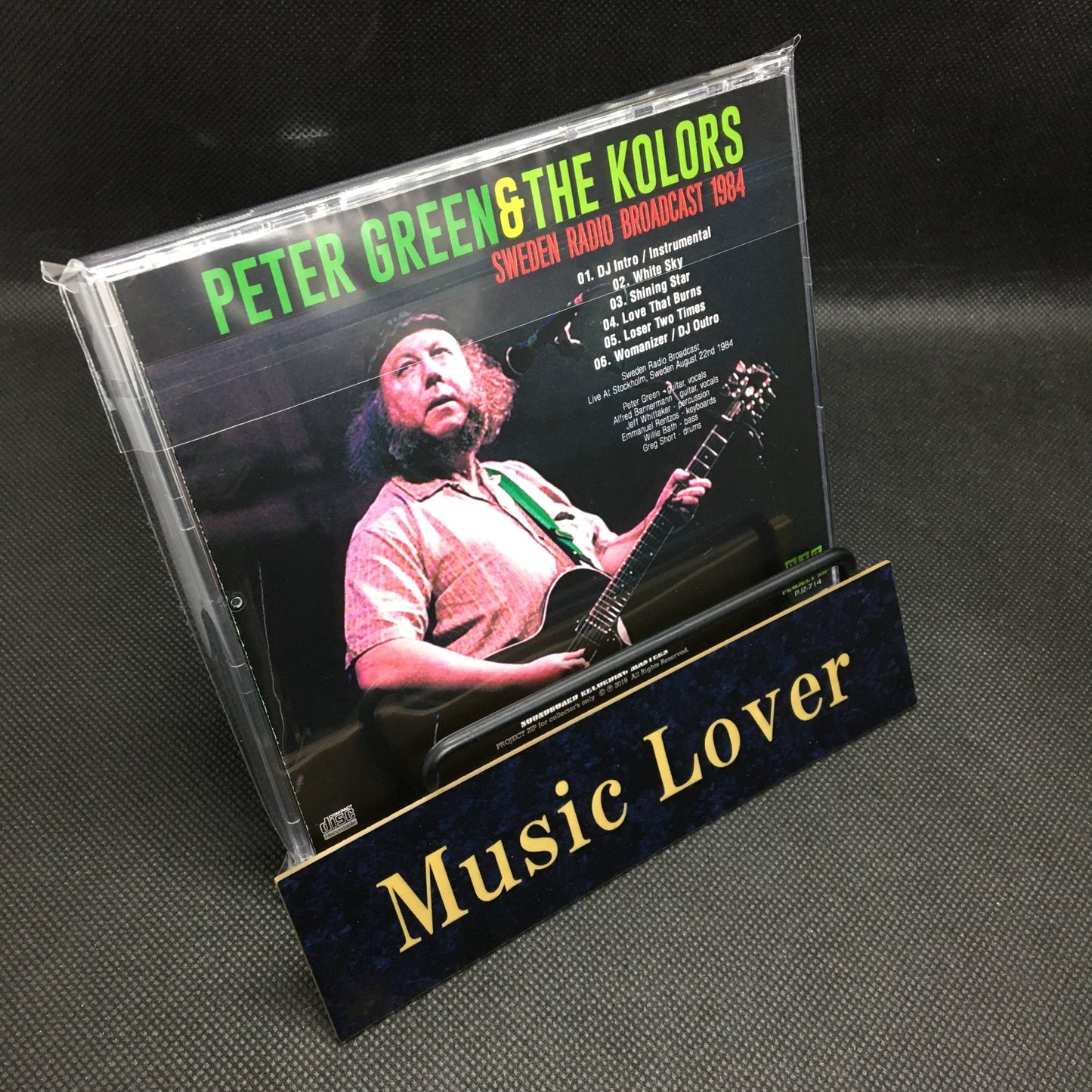 PETER GREEN & KOLORS / SWEDEN RADIO BROADCAST 1984 Soundboard (1CDR)