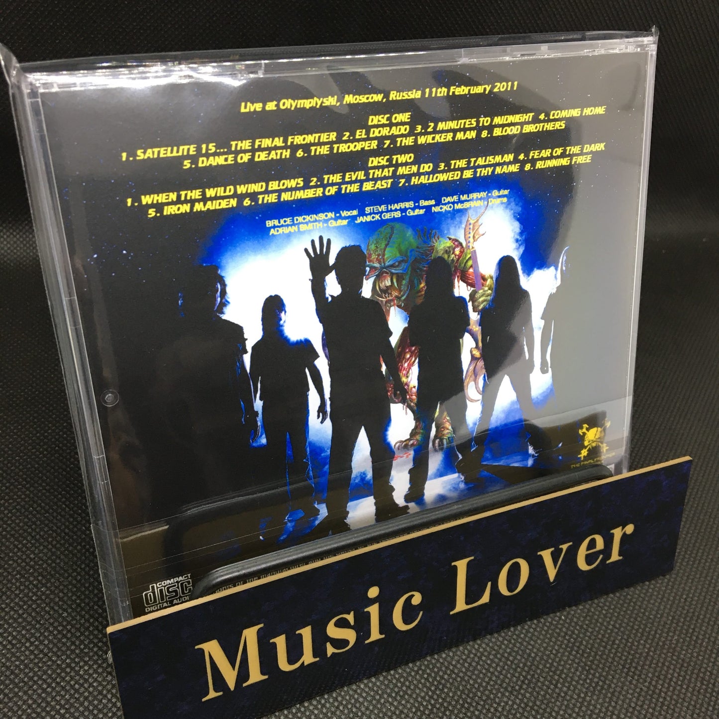 IRON MAIDEN / LA PRIMERA FRONTERA MOSCÚ 2011 (2CDR)