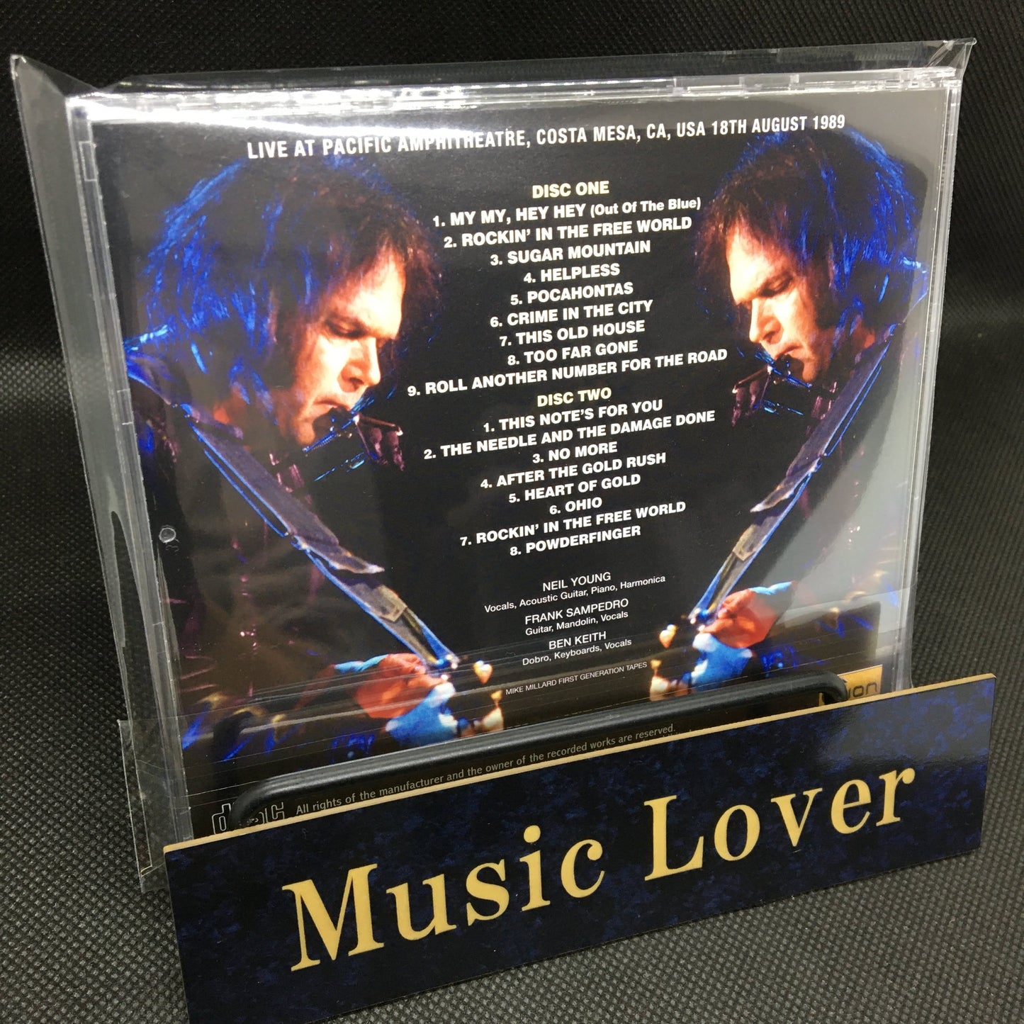 NEIL YOUNG / COSTA MESA 1989 MIKE MILLARD FIRST GENERATION TAPES (2CD)