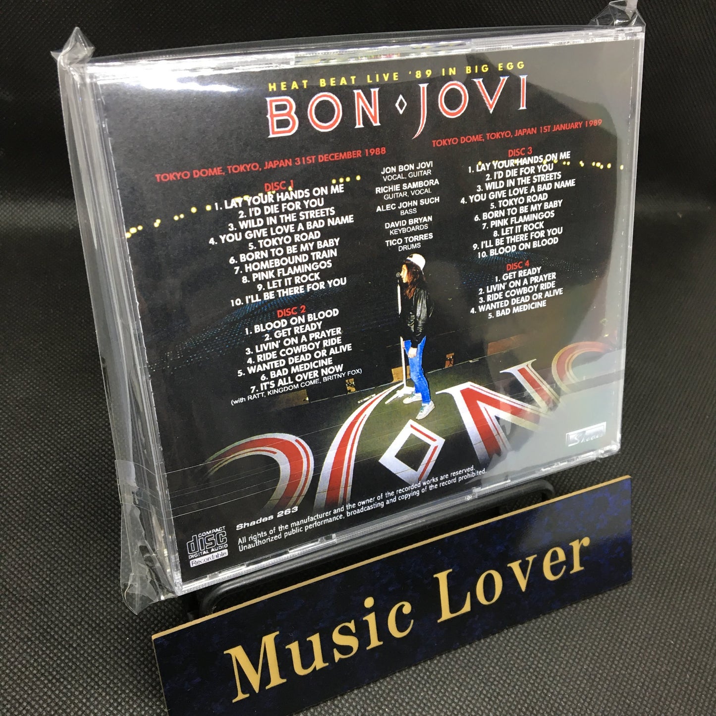 BON JOVI / BLAST OFF TOKYO (4CDR)