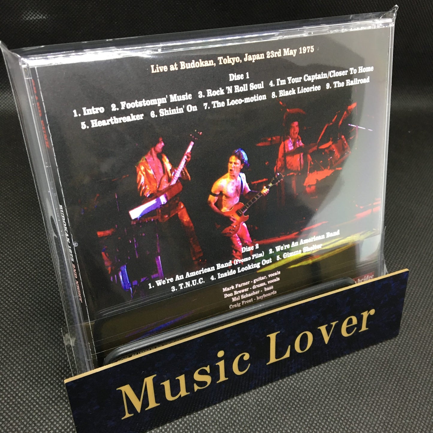 GRAND FUNK RAILROAD / BUDOKAN 1975 2ND NIGHT (2CDR)