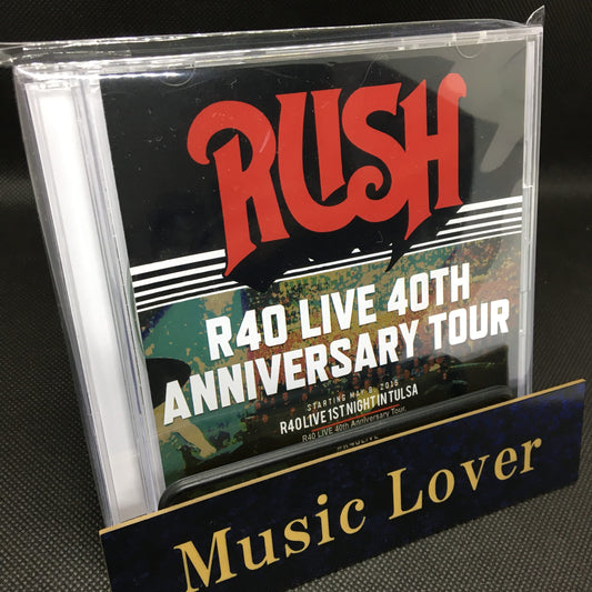 RUSH / R40 LIVE 1st Night in Tulsa Edizione rimasterizzata digitale (2CDR)
