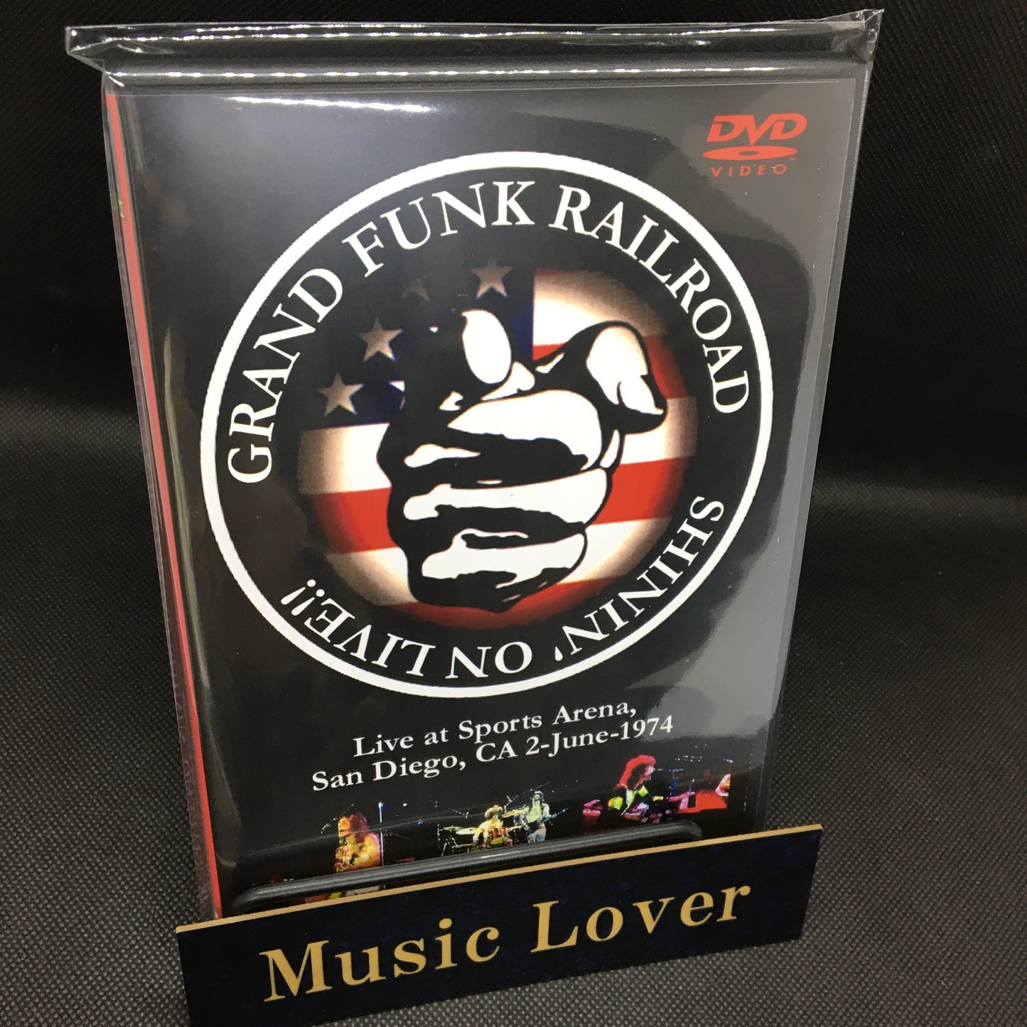 GRAND FUNK RAILROAD / SHININ' ON LIVE!! PRO SHOT (1DVDR)