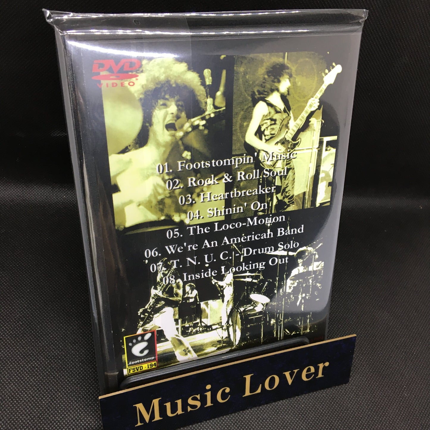 GRAND FUNK RAILROAD / SHININ' ON LIVE!! PRO SHOT (1DVDR)