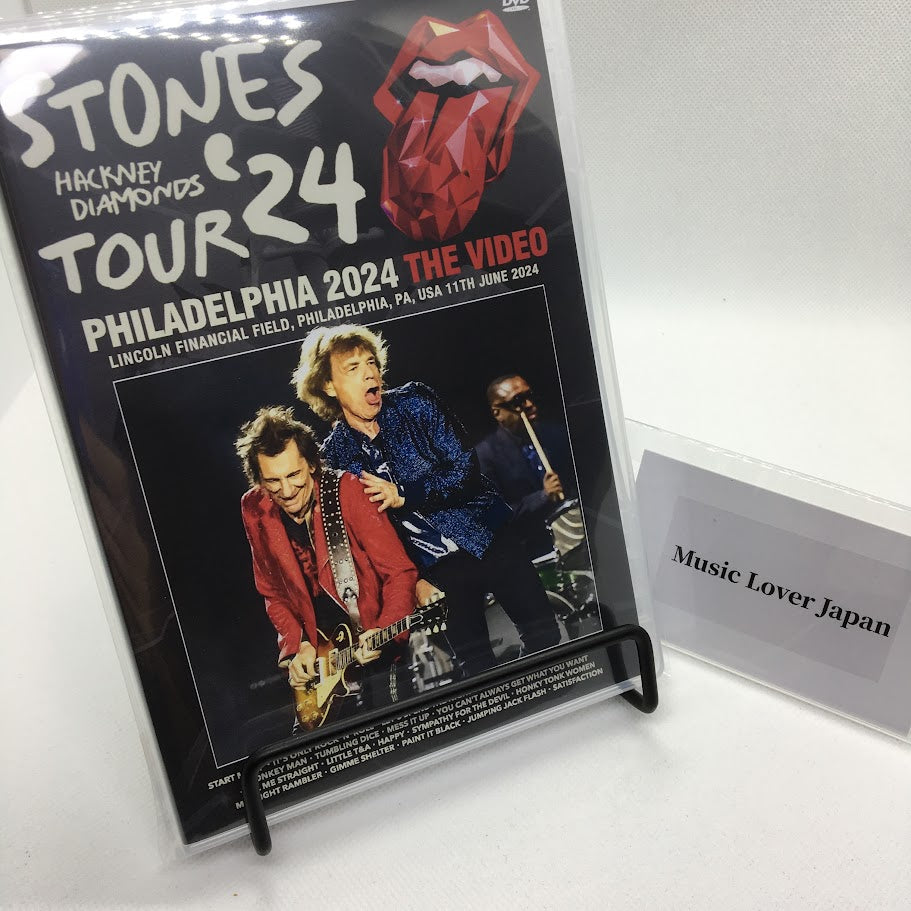 THE ROLLING STONES / PHILADELPHIA 2024 IL VIDEO (1DVDR)