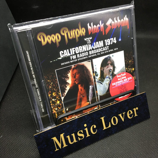 DEEP PURPLE / BLACK SABBATH / CALIFORNIA JAM 1974 RADIO BROADCAST STEREO SOUNDBOARD (1CD)