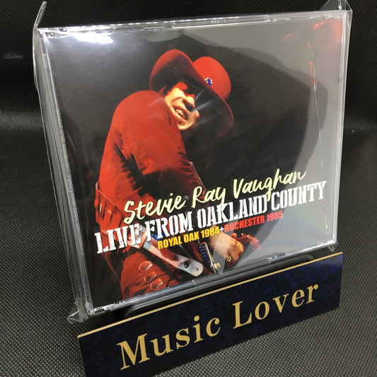 STEVIE RAY VAUGHAN & DOUBLE TROUBLE / DAL VIVO DA OAKLAND COUNTY ROYAL OAK 1984 + ROCHESTER 1985 (3CDR)