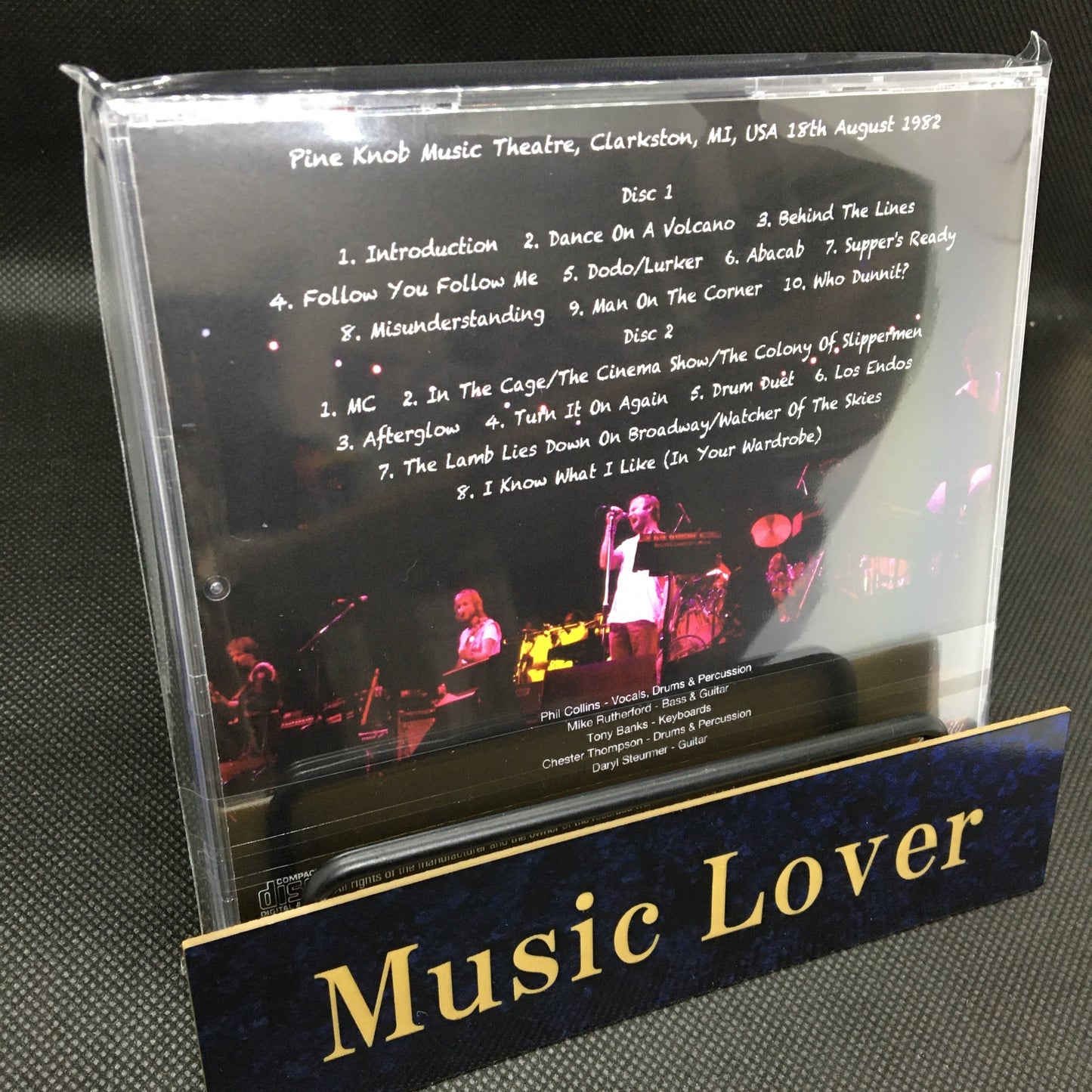 GENESIS / DETROIT 1982 SOUNDBOARD STEREO SOUNDBOARD (2CDR)