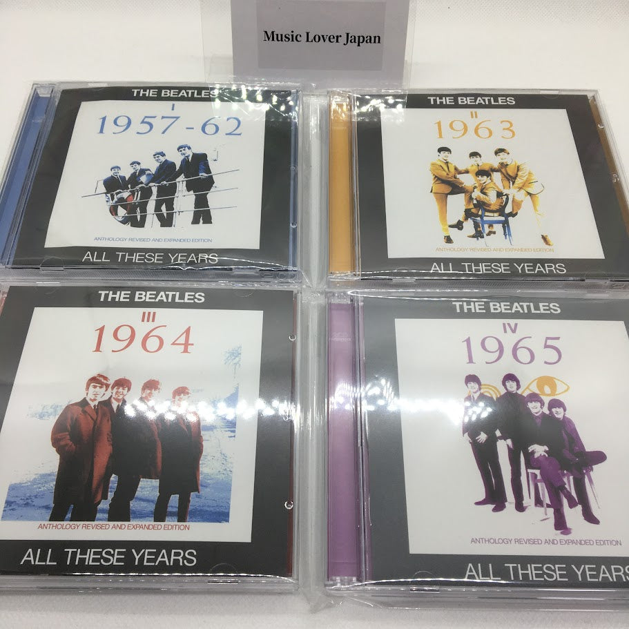 THE BEATLES / ALL THESE YEARS I - IV 1957 - 1965 ANTHOLOGY REVISED AND EXPANDED EDITION SET 【8CD】