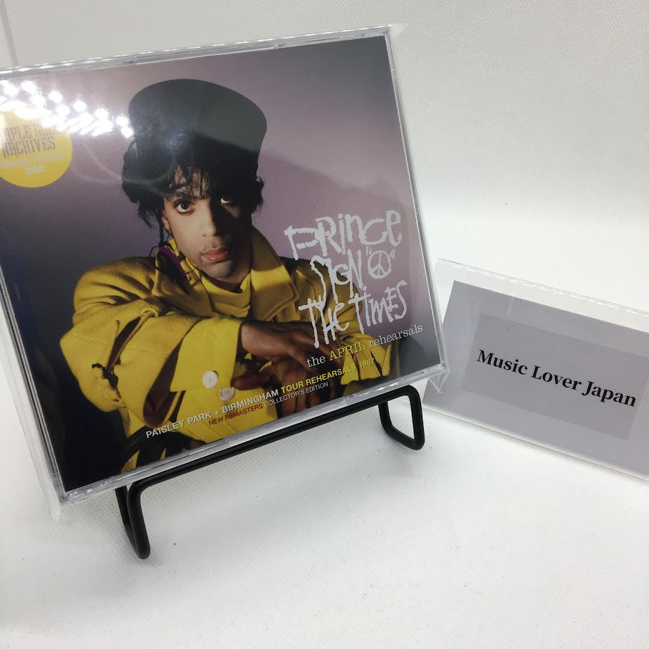 Prince Sign O The Times The April Rehearsals 3CD Paisley Park 1987 Remasters Edition