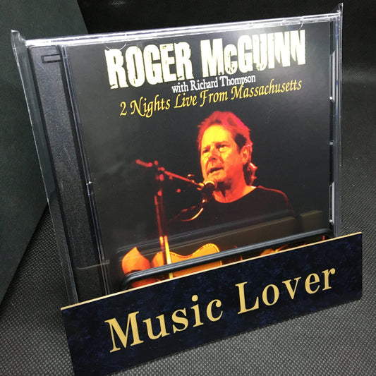 ROGER McGUINN with RICHARD THOMPSON / 2 NIGHTS LIVE FROM MASSACHUSETTS SOUNDBOARD (2CDR)