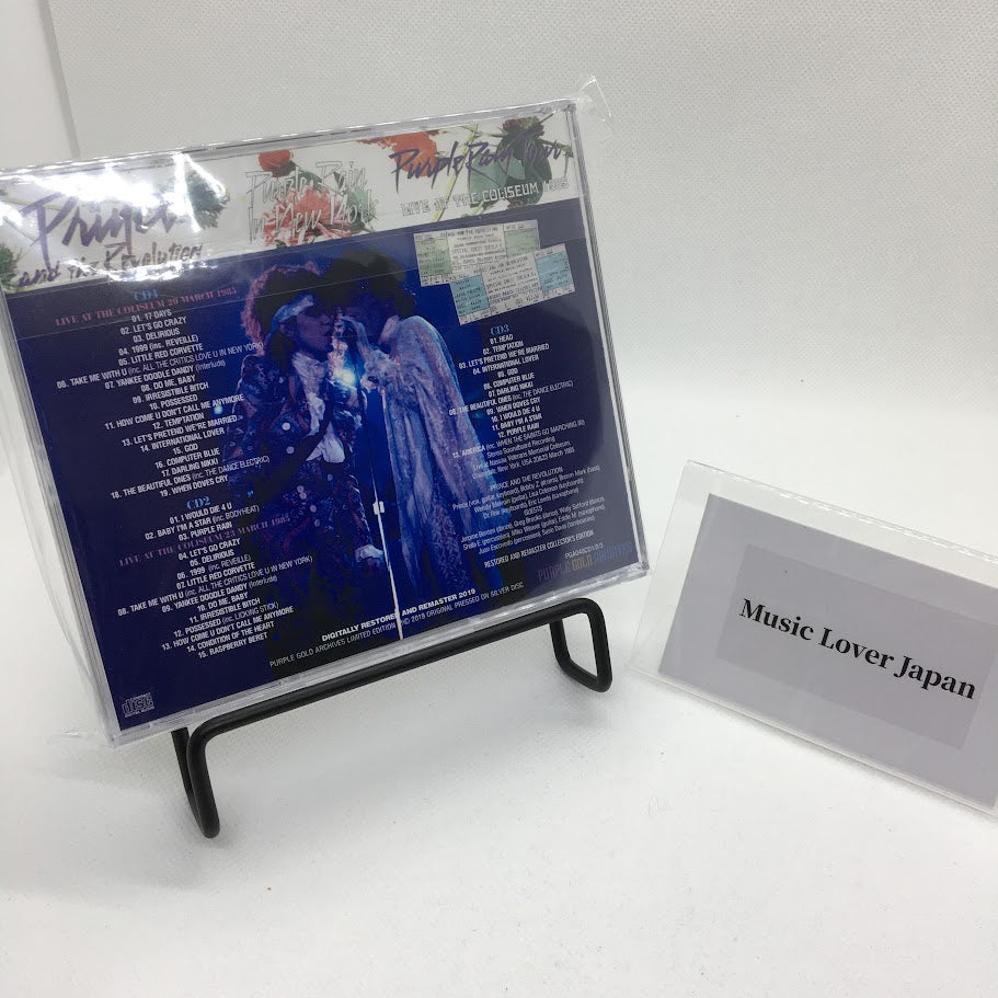 Prince Purple Rain In New York 1985 Collector's Edition 3CD