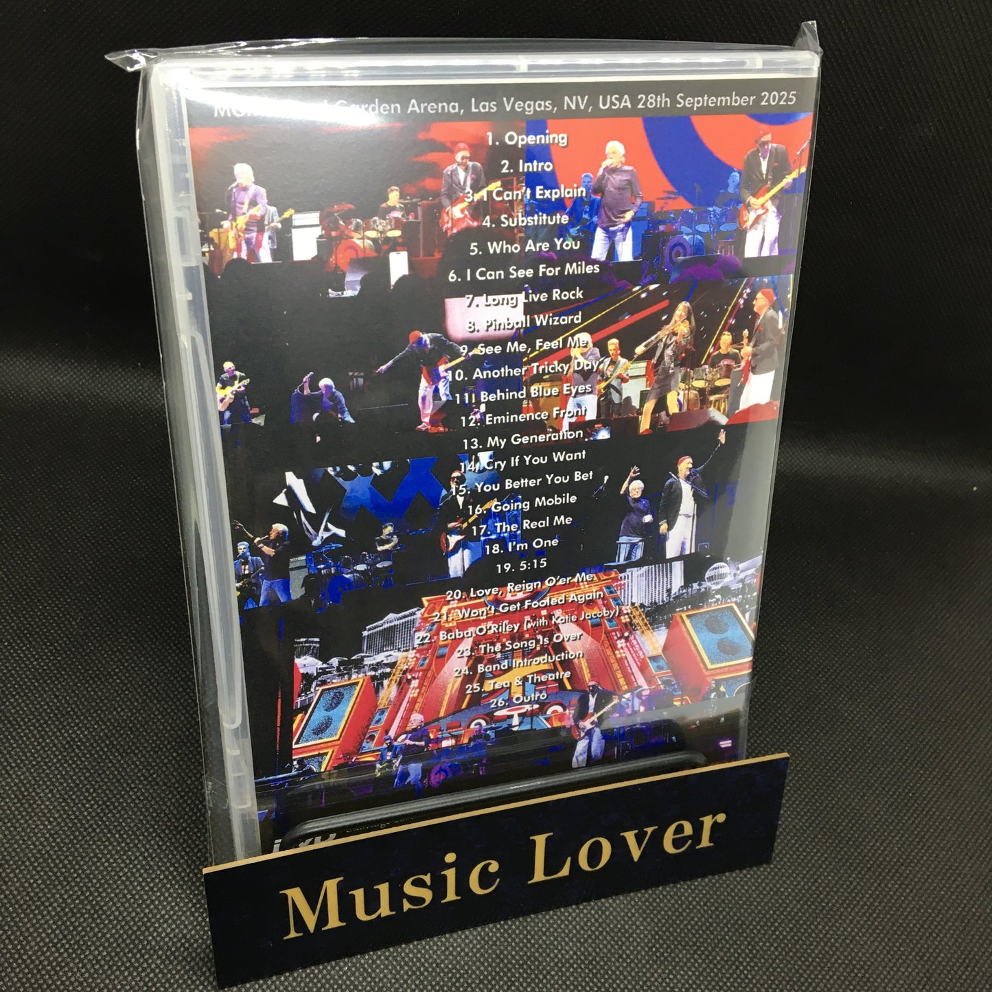 THE WHO / LAS VEGAS 2025 (1DVDR)