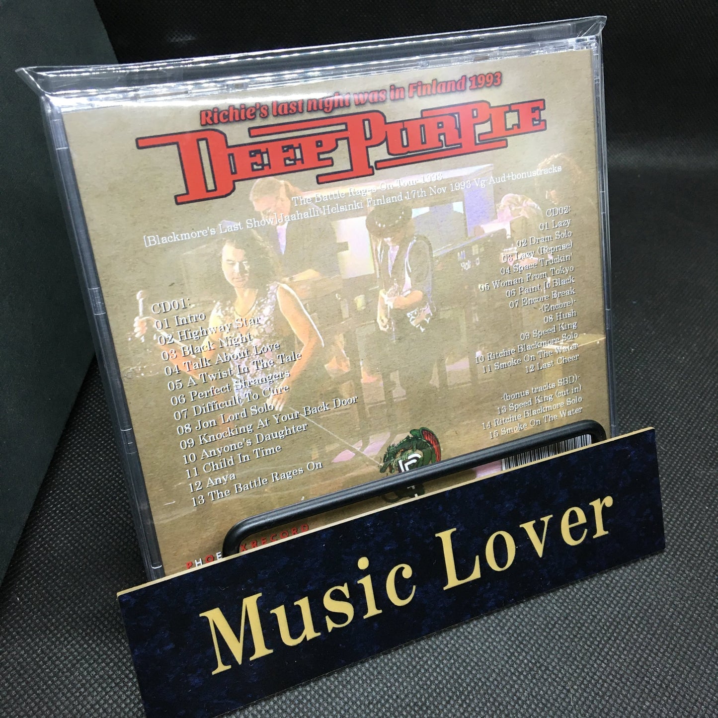 Deep Purple / The Battle Rages On Tour 1993 Blackmore's Last Show (2CDR)