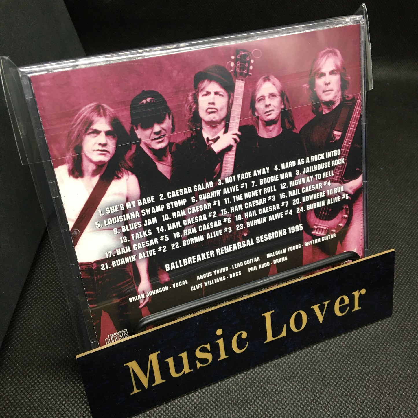 AC/DC / BALLBREAKER SESSIONS SOUNDBOARD (1CDR)