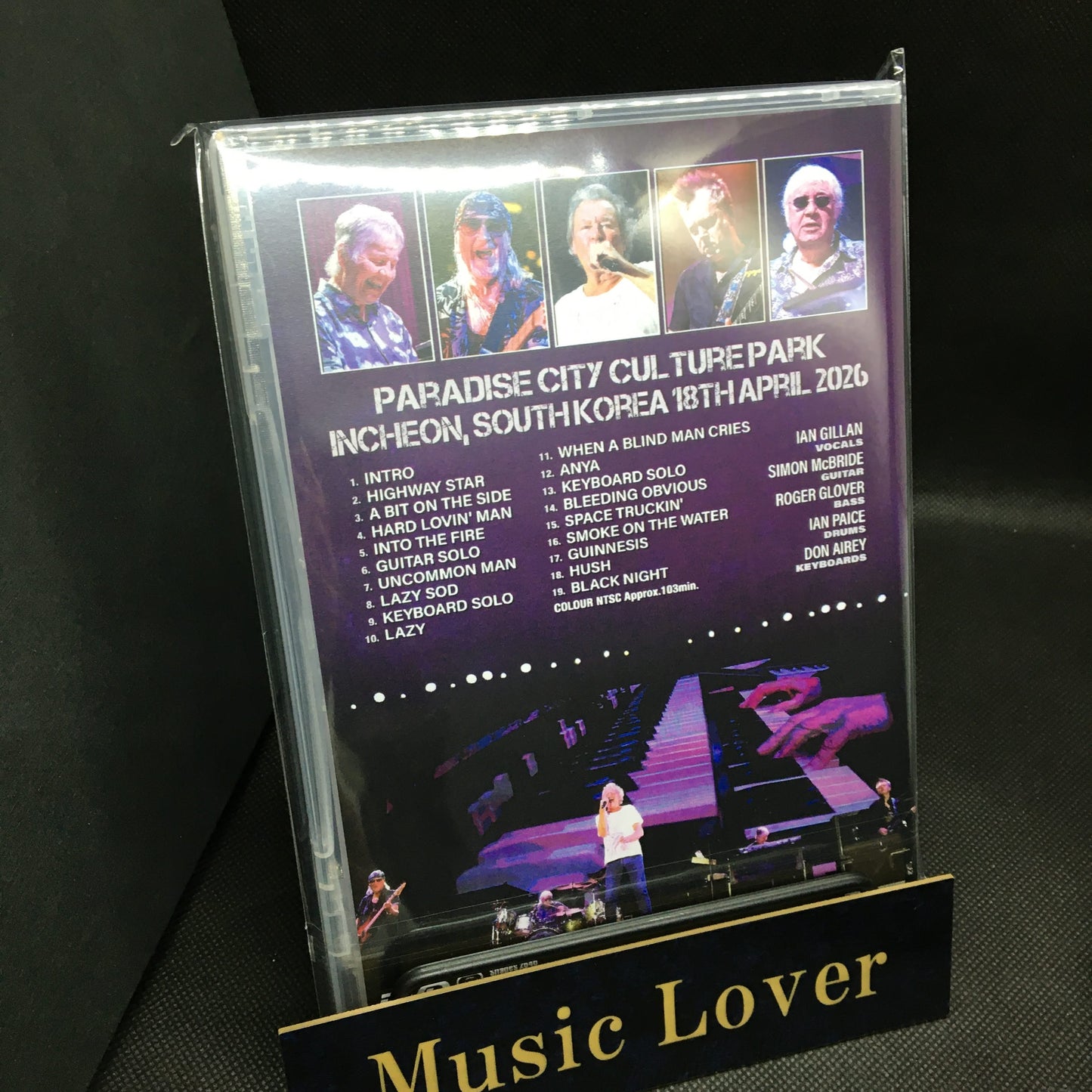 DEEP PURPLE / KOREA 2026 THE VIDEO (1DVDR)
