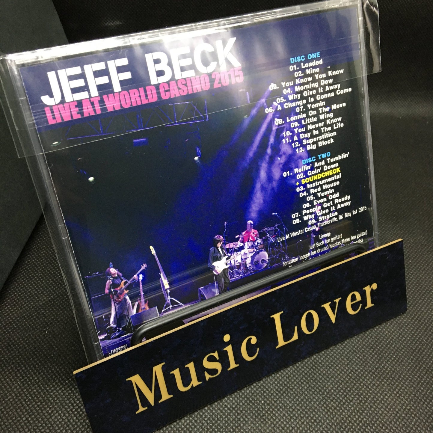 JEFF BECK / LIVE AT WORLD CASINO 2015 (2CDR)