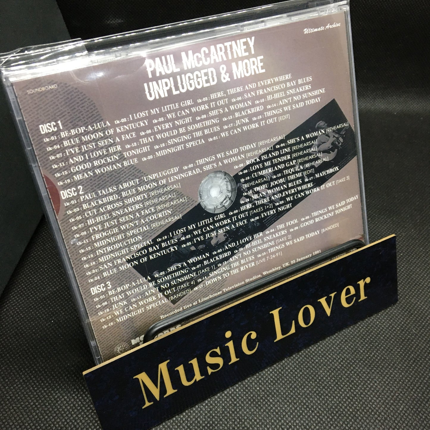Paul McCartney / Unplugged & More (3CD) Moonchild