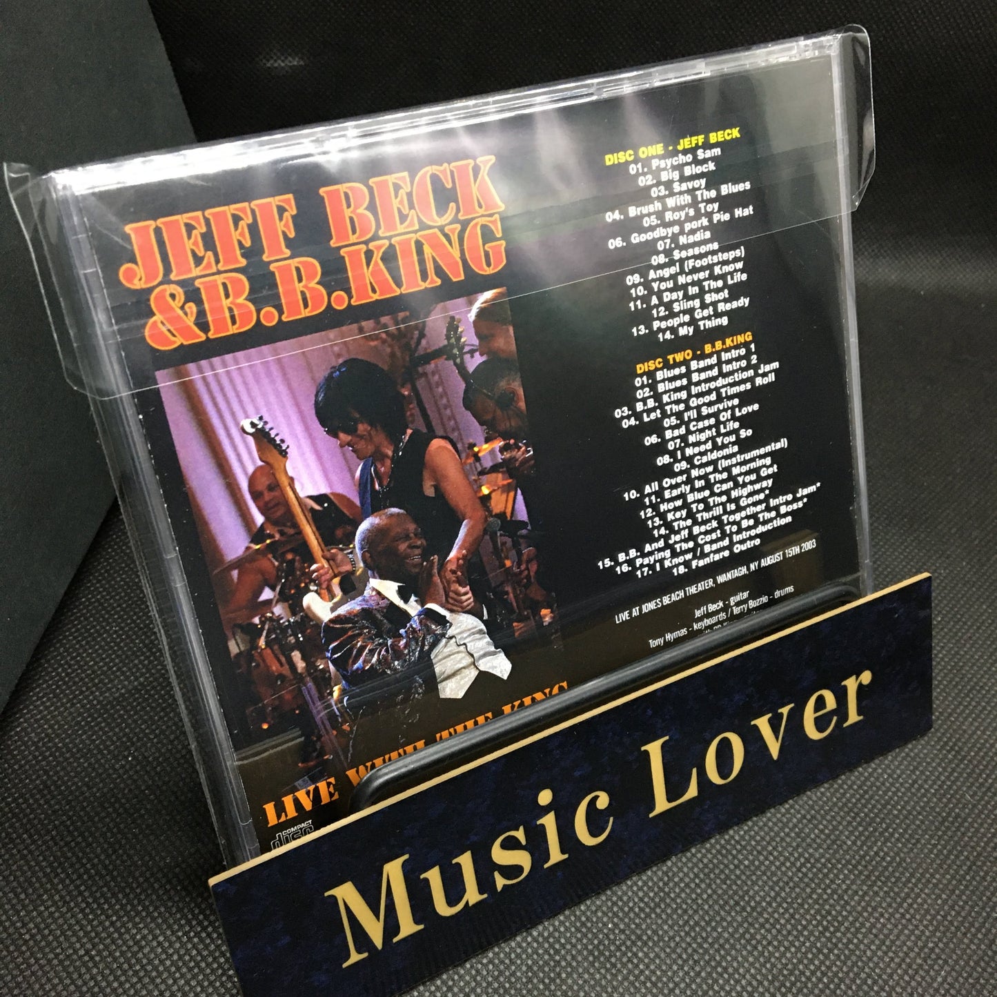 JEFF BECK & B.B. KING / LIVE WITH THE KING (2CDR)