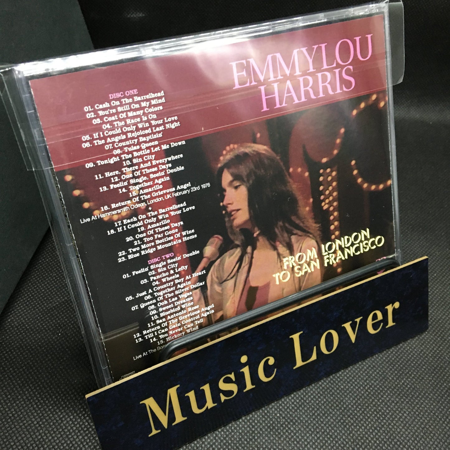 EMMYLOU HARRIS / FROM LONDON TO SAN FRANCISCO (2CDR)