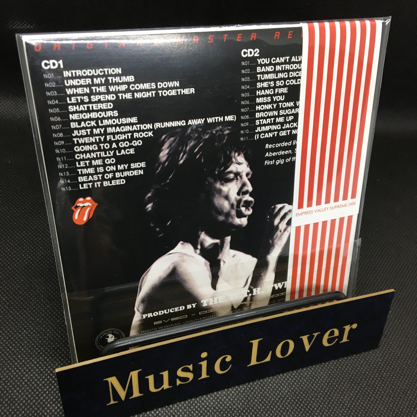 THE ROLLING STONES / ¡KICK OFF! Gira Europea, solo para uso profesional (2 CD)