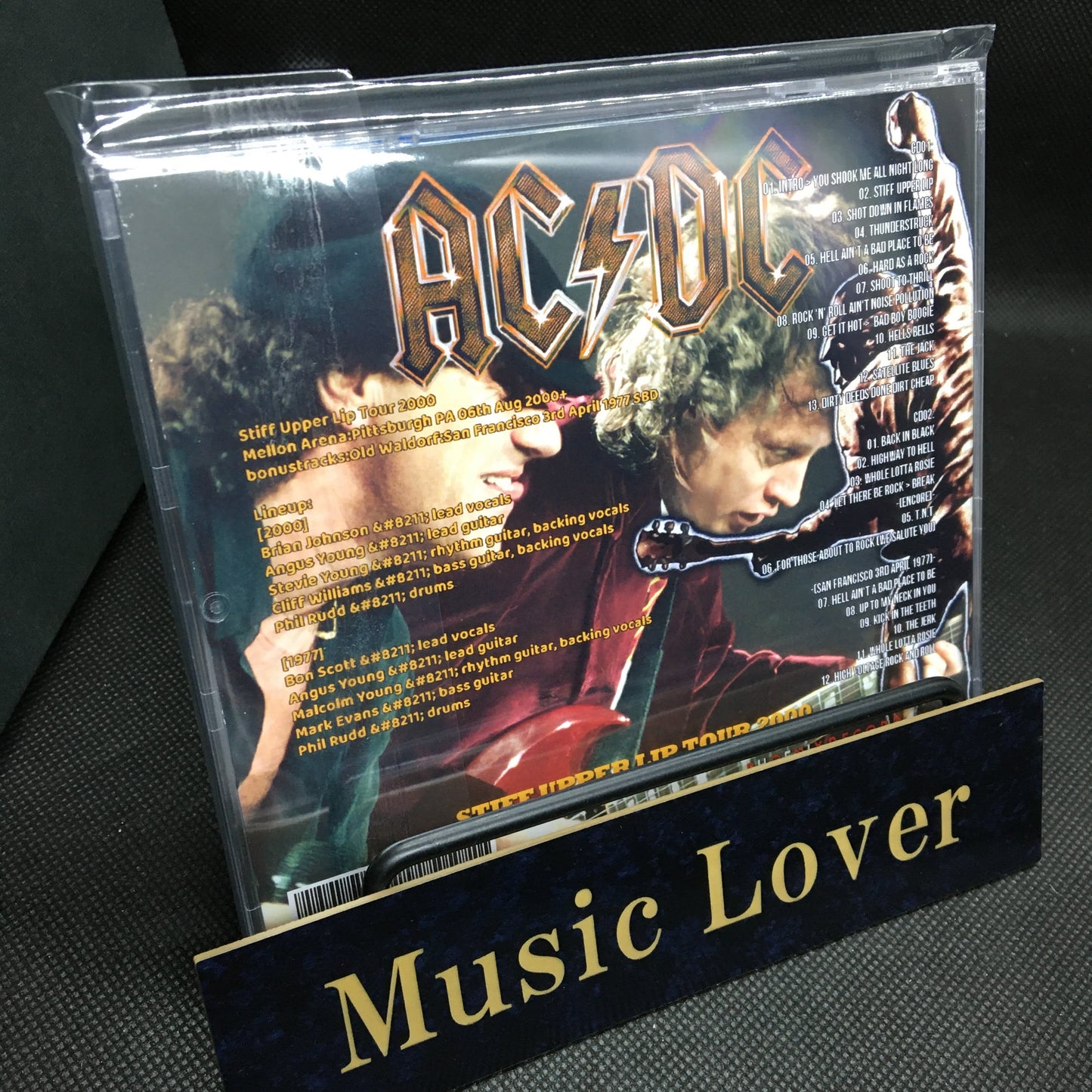 AC/DC / Stiff Upper Lip Tour 2000 SOUNDBOARD (2CDR)