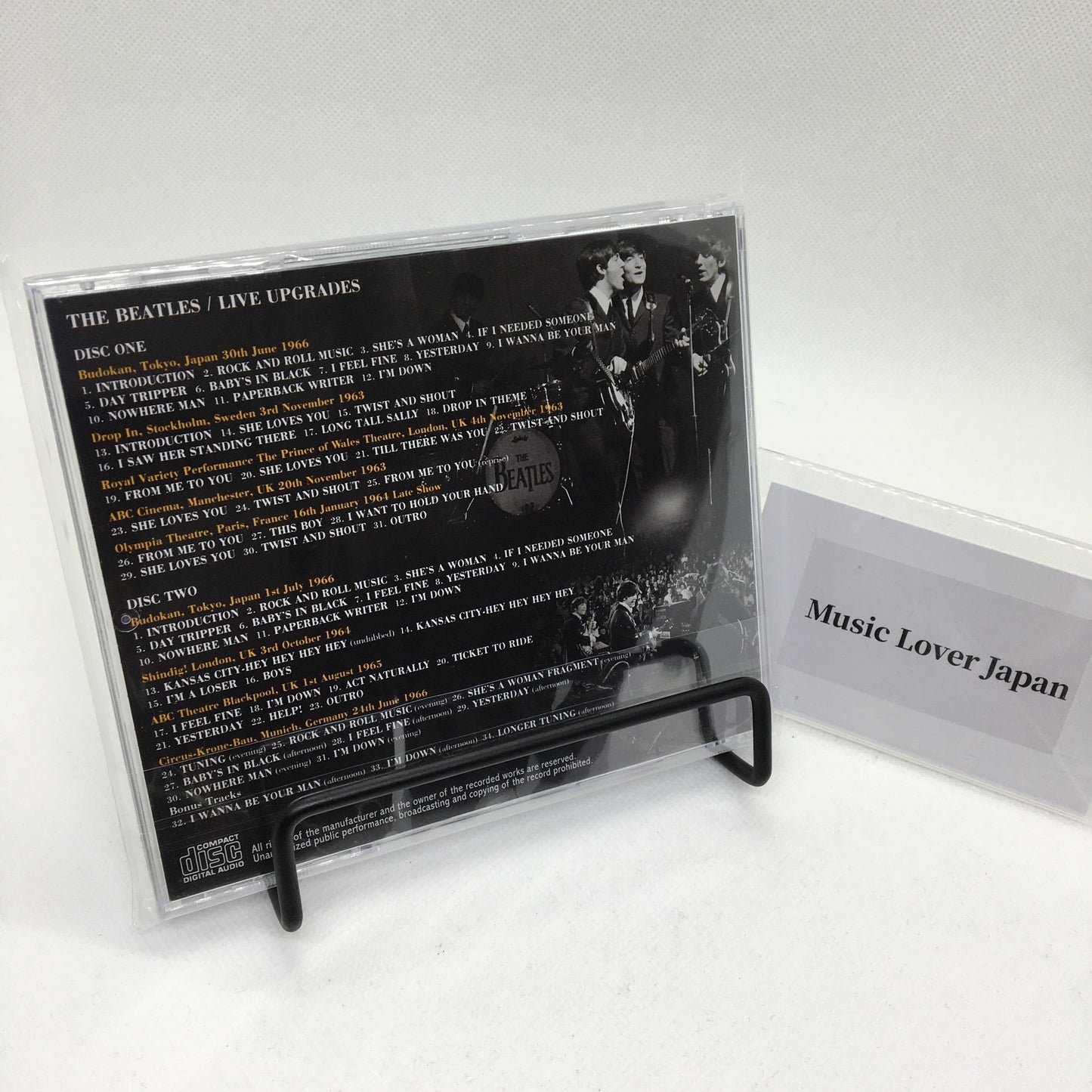 THE BEATLES / LIVE UPGRADES (2CD)