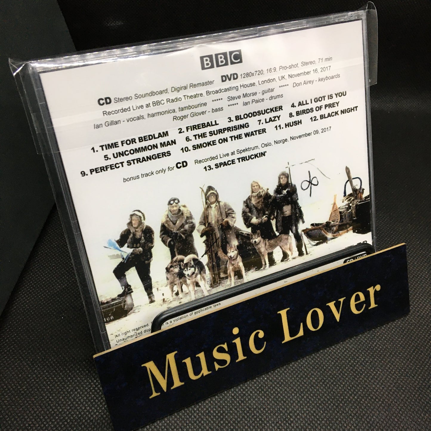 DEEP PURPLE / LIVE AT BBC 2017 PLUS BONUS (1CDR+1DVDR)