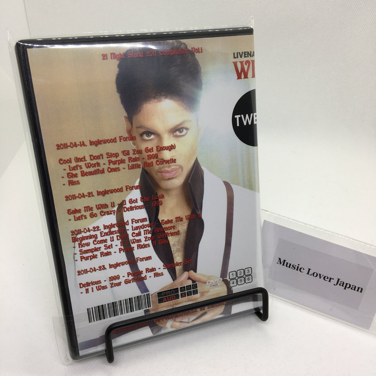 PRINCE / 2011 INGLEWOOD 21 NIGHT STAND 2011 COMPILATION 1-3 (3DVDR)