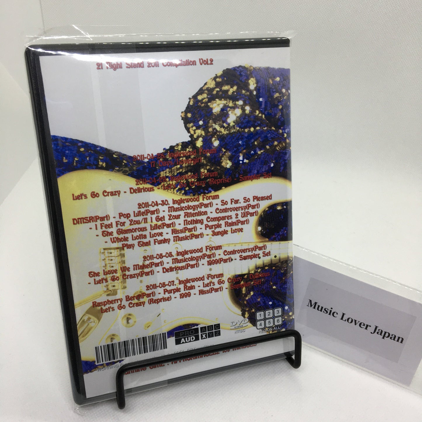 PRINCE / 2011 INGLEWOOD 21 NIGHT STAND 2011 COMPILATION 1-3 (3DVDR)