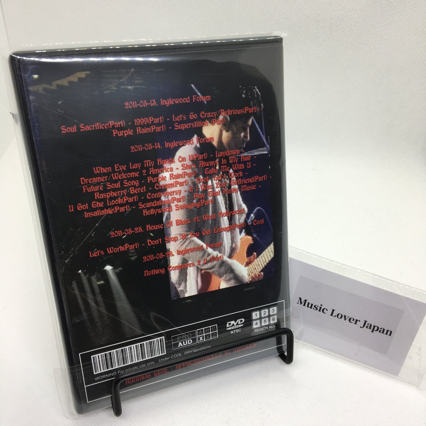 PRINCE / 2011 INGLEWOOD 21 NIGHT STAND 2011 COMPILATION 1-3 (3DVDR)