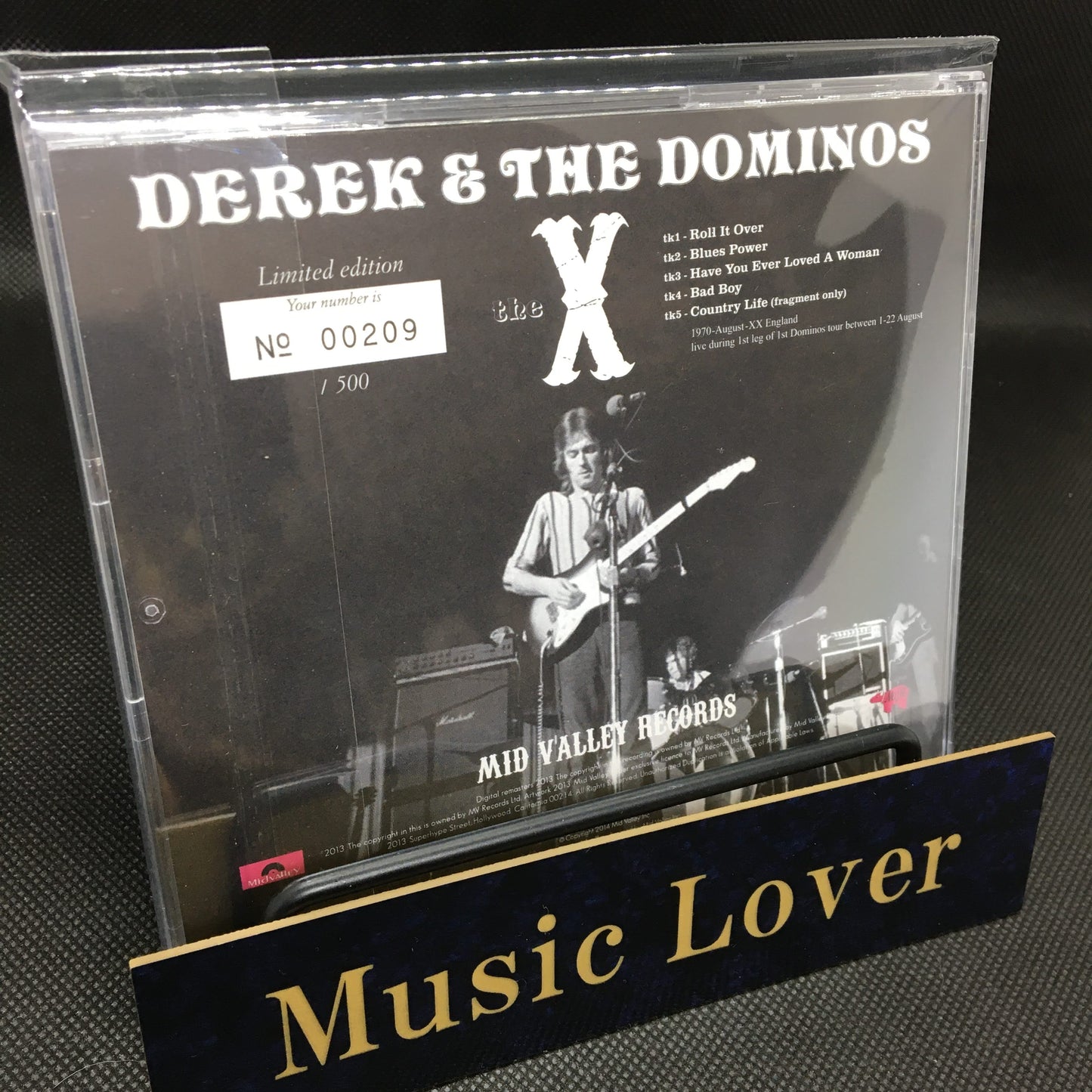 DEREK & THE DOMINOS / THE X 1970 August XX (1CD)