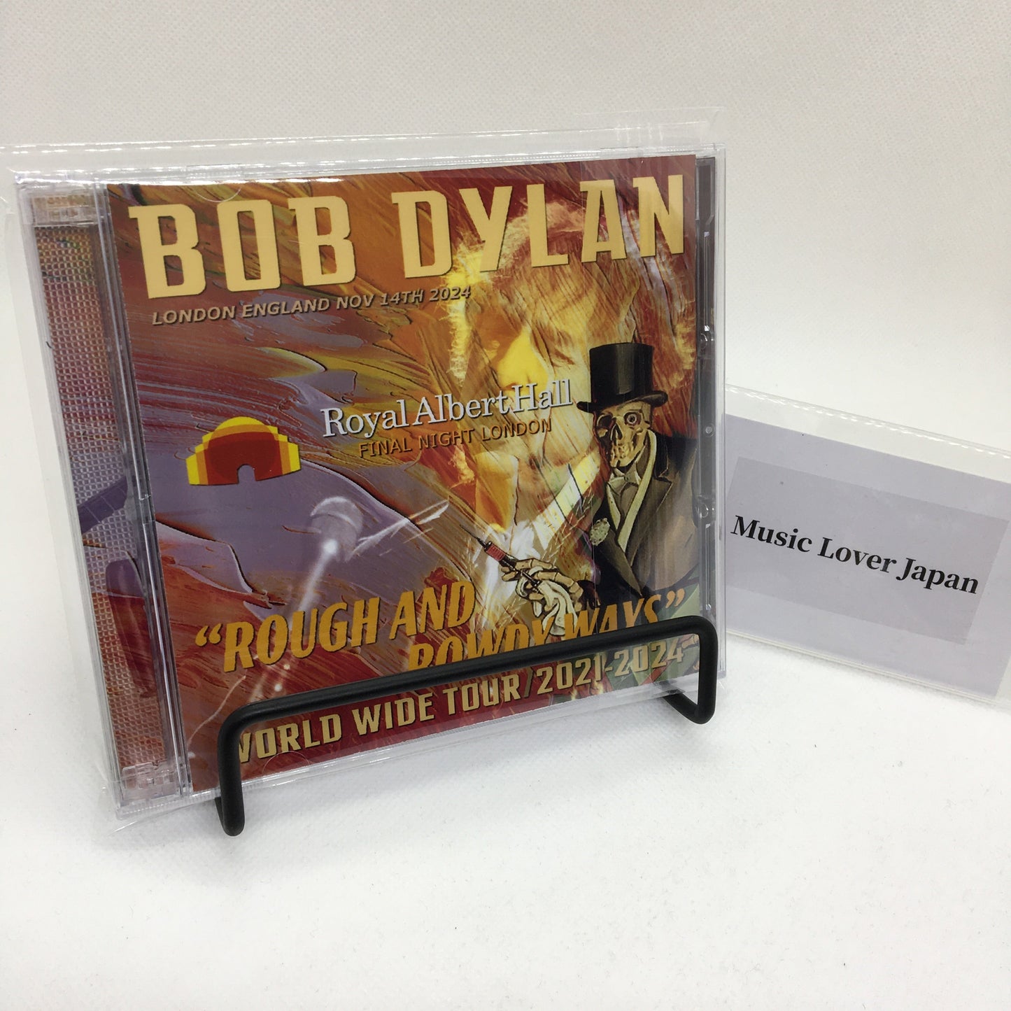 Bob Dylan / Rough and Rowdy Ways Tour 2024 London 3rd show (2CDR)