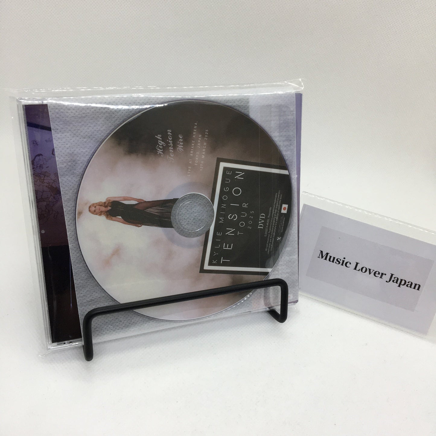 Kylie Minogue / High Tension Wire en vivo en Japón 2025, colección limitada (2 CD + 1 DVD)