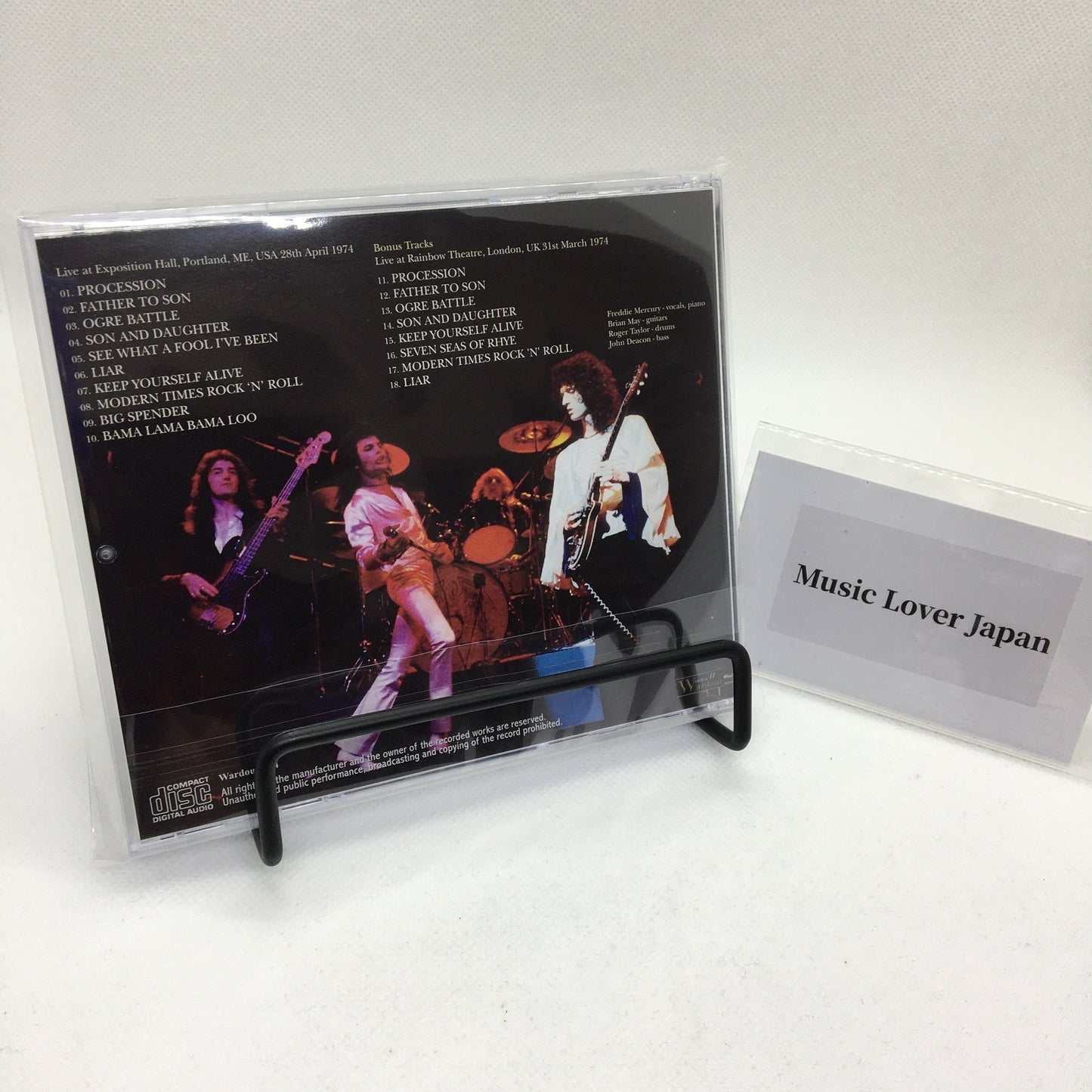 QUEEN / DEFINITIVE PORTLAND 1974 MASTER TRANSFER (1CD)