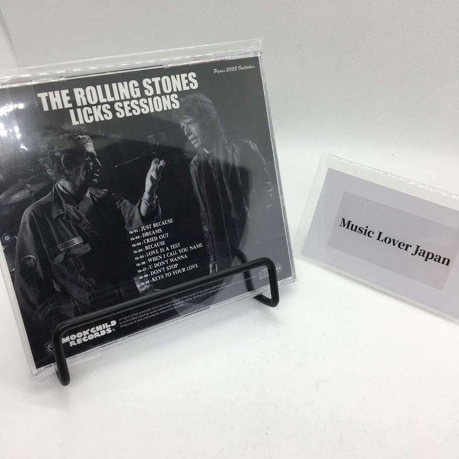 The Rolling Stones Licks Sessions A Cover 1CD Moonchild Records