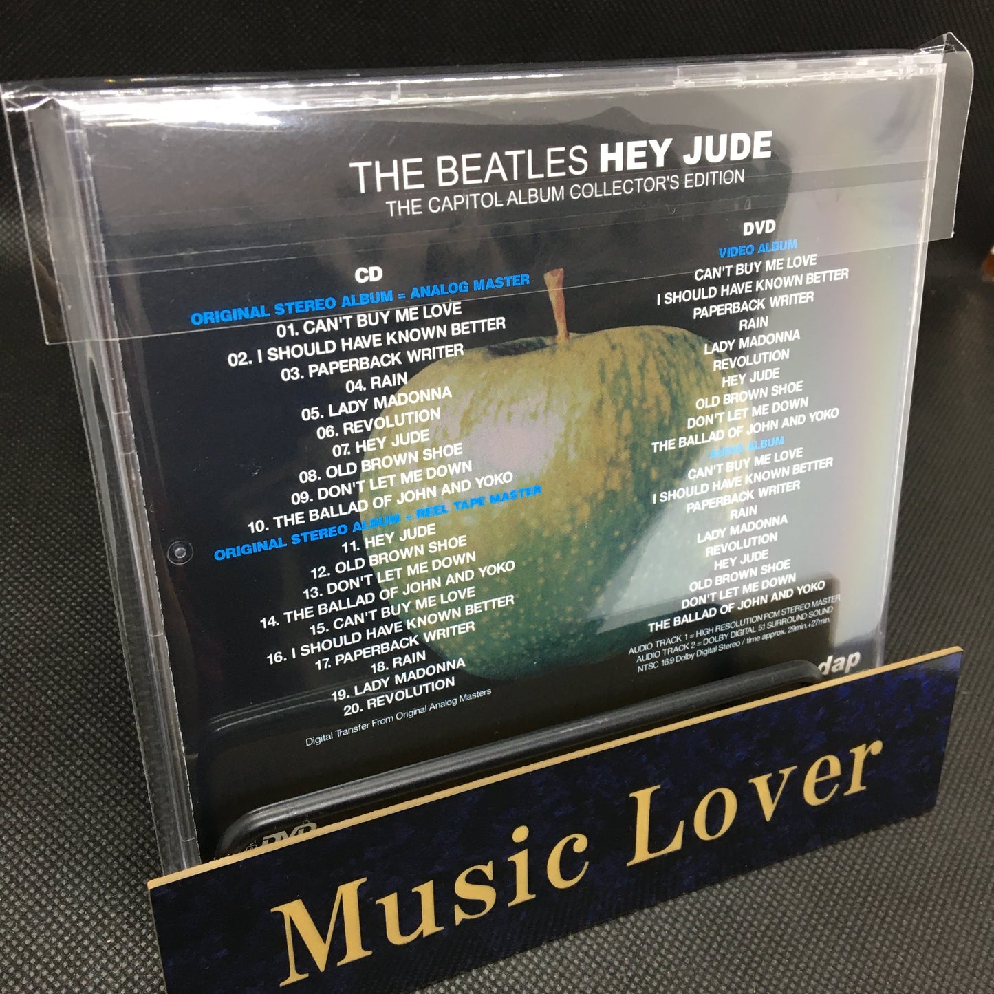 THE BEATLES / HEY JUDE THE CAPITOL ALBUM MASTERS COLLECTOR'S EDITION (1CD+1DVD)