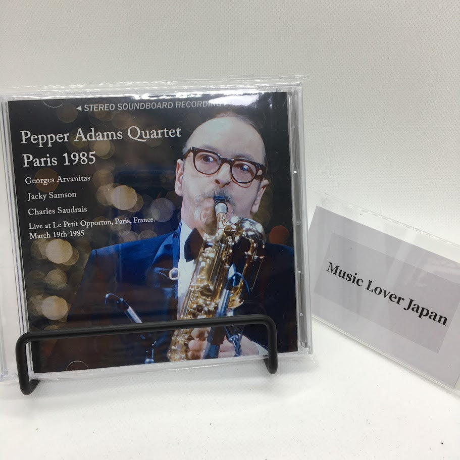 Cuarteto Pepper Adams / París 1985 CAJA DE SONIDO ESTÉREO (2 CD)