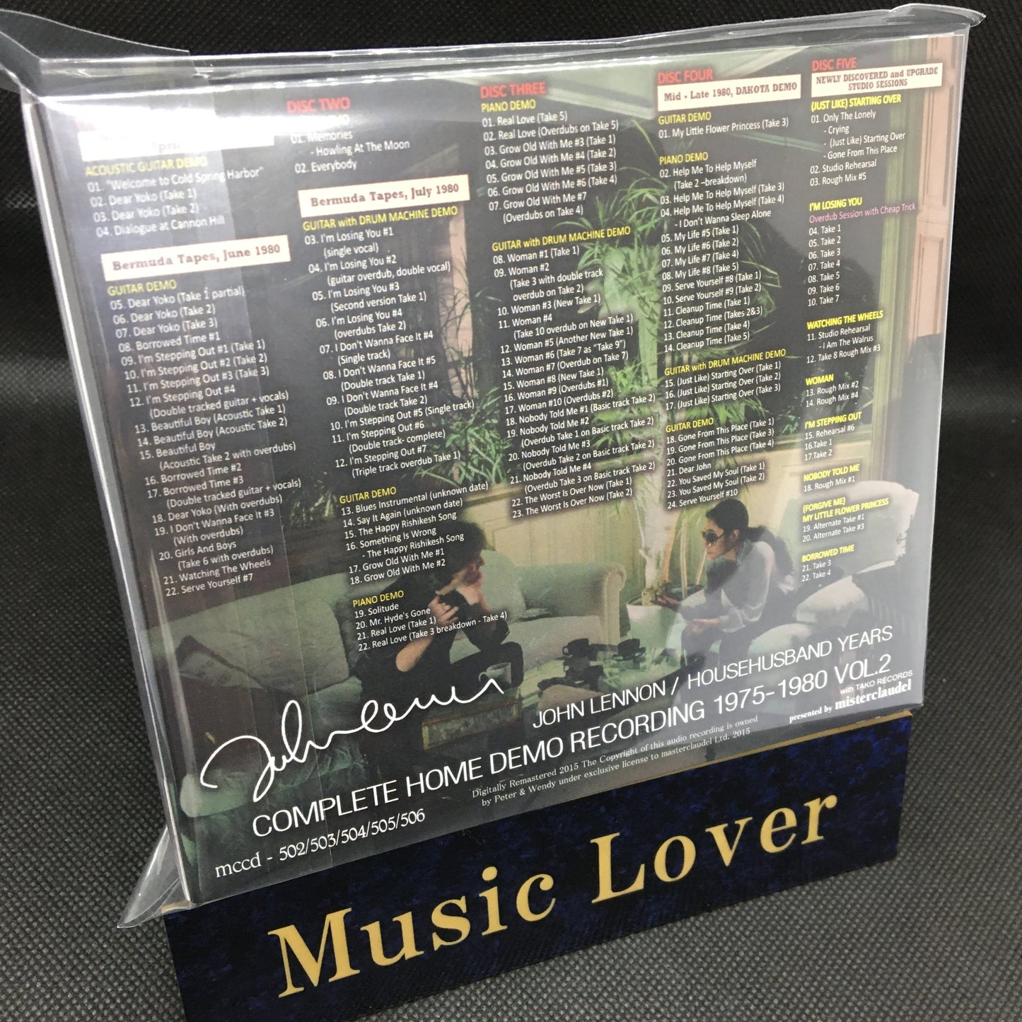 JOHN LENNON / COMPLETE HOME DEMO RECORDINGS VOL.2 【5CD】