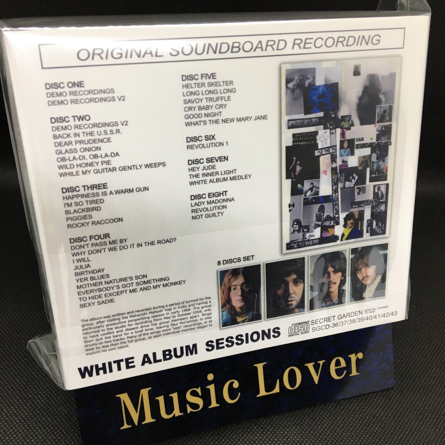 THE BEATLES / WHITE ALBUM SESSIONS 【8CD】