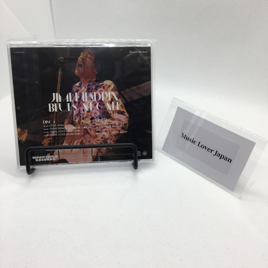 Jimi Hendrix Blues At Cafe 1968 New York 2CD Moonchild Records