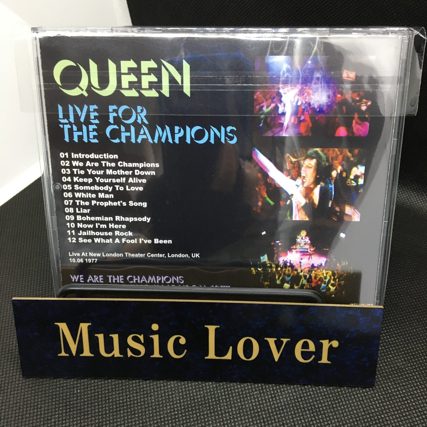QUEEN / LIVE FOR THE CHAMPIONS (1CDR)