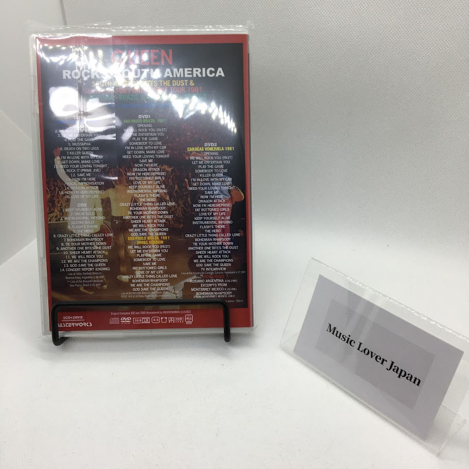 QUEEN / THE LAST LIVE IN JAPAN + HYDE PARK + HAMMERSMITH + ROCK ARGENTINA + SOUTH AMERICA 5 Set 9CD 8DVD