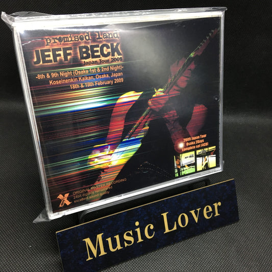 Jeff Beck / promised land “2009 Japan tour” 8th & 9th night Osaka 2 days complete (4CDR)