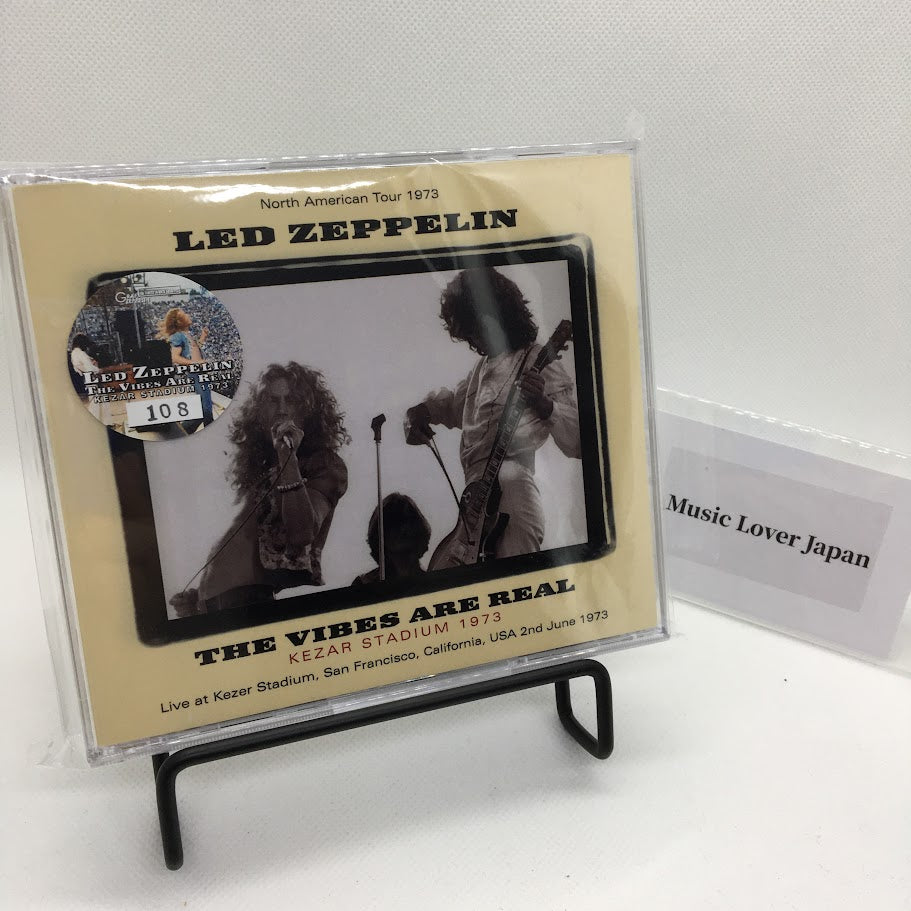 LED ZEPPELIN / THE VIBES ARE REAL KEZAR STADIUM 1973 (3CD)