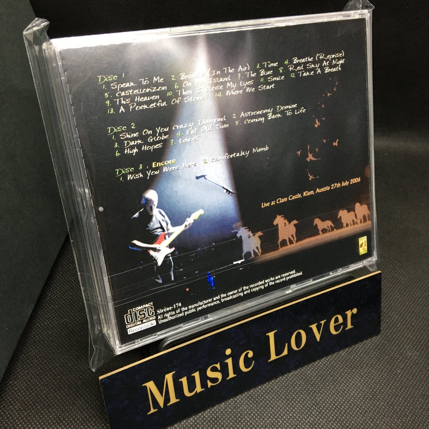DAVID GILMOUR / DARK GLOBE (3CDR)