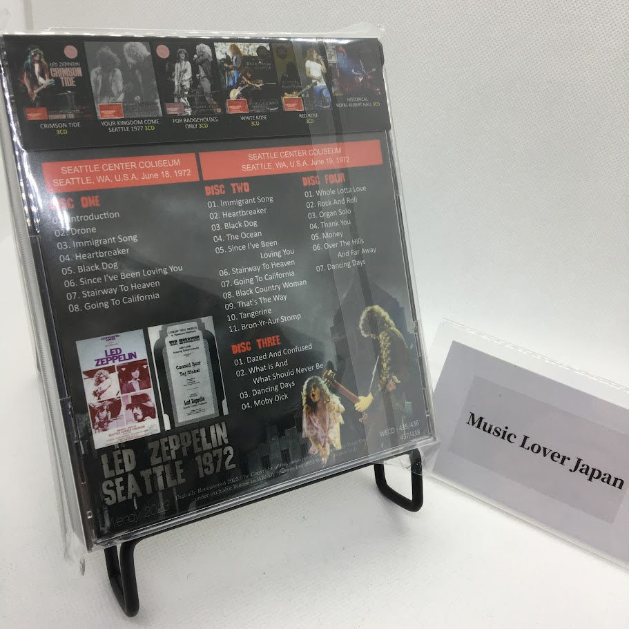 LED ZEPPELIN / 1972 SEATTLE (4CD)