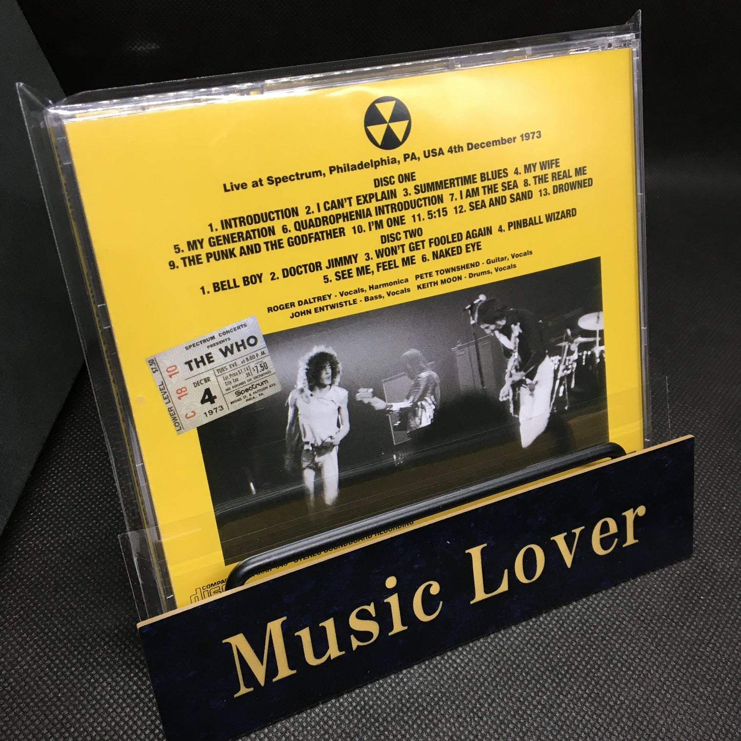 THE WHO / PHILADELPHIA 1973 STEREO SOUNDBOARD (2CD)