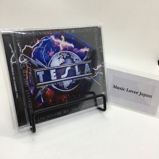 TESLA / SUMMERFEST 1987 FM Broadcast STEREO SOUNDBOARD (1CDR)